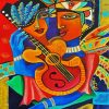 Cubist Musicians paint by number