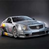 Grey CTS V CAR paint by number