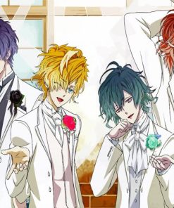 Diabolik Lovers Manga Characters paint by numbers