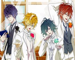 Diabolik Lovers Manga Characters paint by numbers