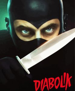 Diabolik Character paint by numbers