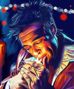 Fight Club Tyler Durden Art paint by numbers