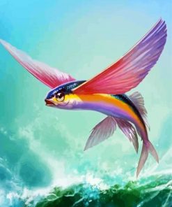 Fly Fish Art paint by numbers