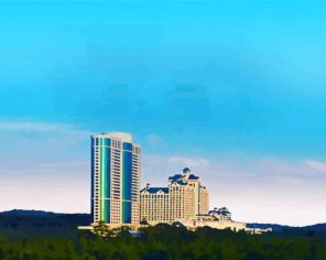 Foxwoods Resort Casino Poster paint by numbers