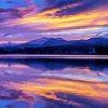 Lake Junaluska Sunset paint by numbers
