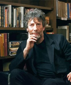Neil Gaiman Masterclass paint by numbers