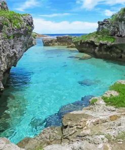Niue Island paint by numbers