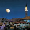 Sarajevo Buildings And Moon paint by numbers