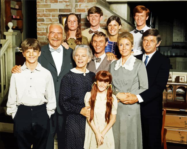 The Waltons Drama Movie paint by numbers