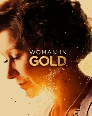 Woman In Gold Movie paint by numbers