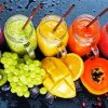 Artistic Fruit And Drink paint by numbers