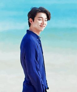 The South Korean Actor Gong Yoo paint by numbers