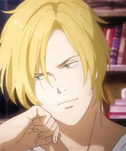Banana Fish Character paint by numbers