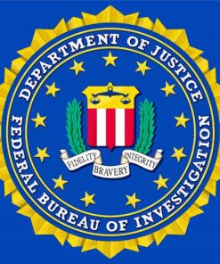 FBI Logo USA paint by numbers