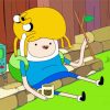 Finn And Jake paint by numbers