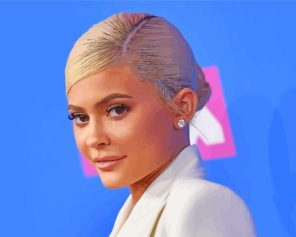 Kylie Jenner Media Personality paint by numbers