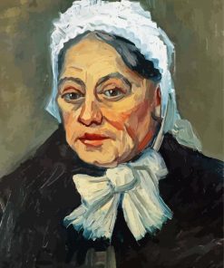 Old Lady Art paint by numbers