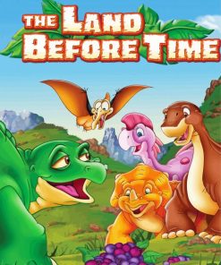 The Land Before Time Poter paint by numbers