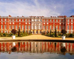 Hampton Court Palace paint by numbers
