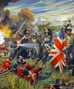 History British Army paint by numbers