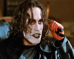 The Crow Movie paint by numbers
