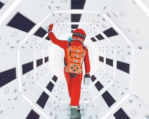 A Space Odyssey Movie paint by numbers