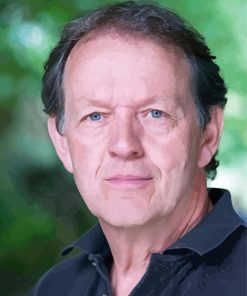 Actor Kevin Whately paint by numbers