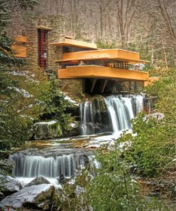 Aesthetic Fallingwaters paint by numbers