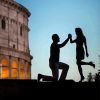 Couple At Roman Colosseum Rome Italy paint by numbers