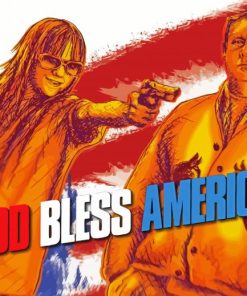 God Bless America Movie Art paint by numbers
