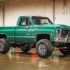Greed Square Body Chevy paint by numbers