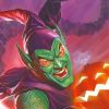 Green Goblin Art paint by numbers