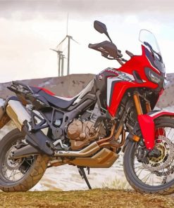 Honda Africa Twin Off Road paint by numbers