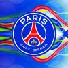 Paris Saint Germain Football Logo paint by numbers