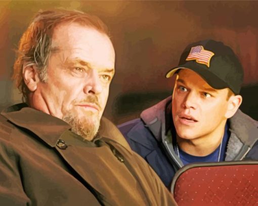The Departed paint by numbers