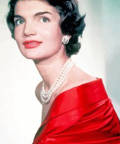 Classy Jacqueline Kennedy Onassis paint by numbers