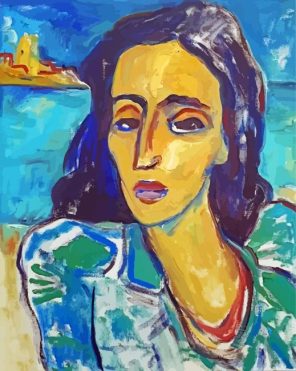 Gina By Irma Stern Paint By Number