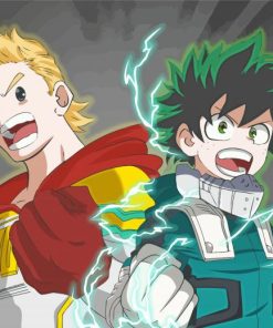 Lemillion And Deku Paint By Number