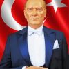 Turkey President Mustafa Kemel Ataturk Paint By Number