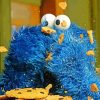 Hungry Cookie Monster Paint By Number