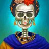 Kahlo Frida Skeleton Paint By Number