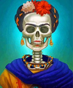 Kahlo Frida Skeleton Paint By Number