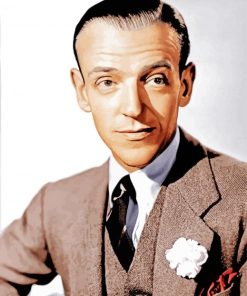 American Actor Fred Astaire Paint By Number