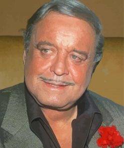 American Actor Jackie Gleason 1986 Paint By Number