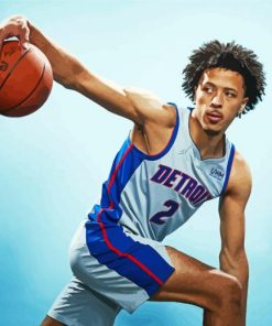 Detroit Pistons Cade Cunningham Paint By Number
