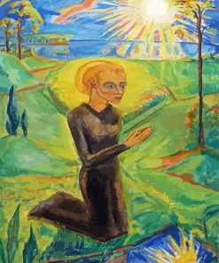 Erich Heckel Paint By Numbe