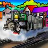 Ffestiniog Railway Art Paint By Number