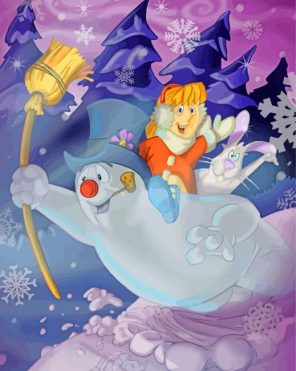 Frosty The Snowman Adventures Paint By Number