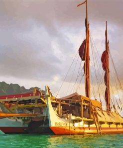 Hokulea At Sunset Paint By Number