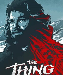 John Carpenter The Thing Horror Movie Paint By Number